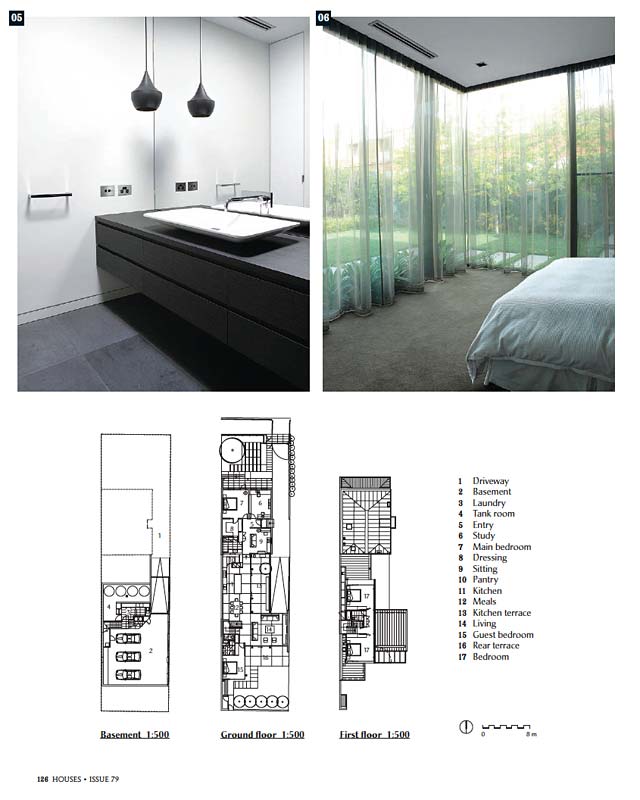 bedroom and bathroom